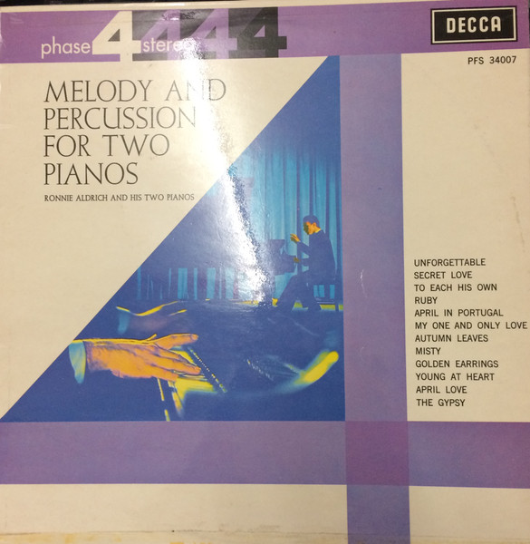 Ronnie Aldrich And His Two Pianos – Melody And Percussion For 