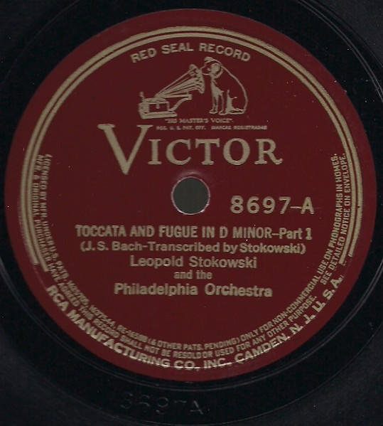 Leopold Stokowski And The Philadelphia Orchestra – Toccata And