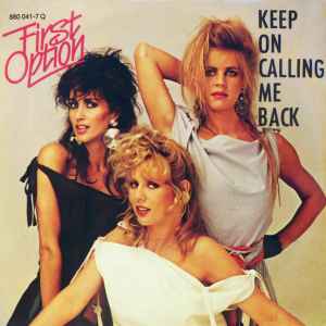 First Option - Keep On Calling Me Back album cover