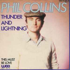 Phil Collins Thunder And Lightning 1981 Vinyl Discogs