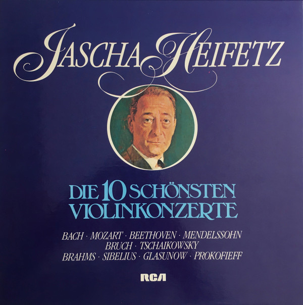 lataa albumi Jascha Heifetz - Die 10 Schönsten Violinkonzerte