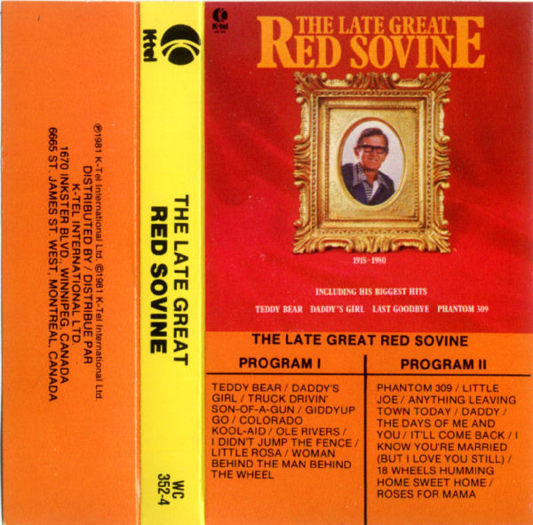 Album herunterladen Red Sovine - The Late Great Red Sovine