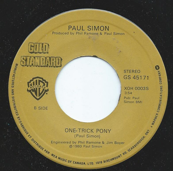 last ned album Paul Simon - Late In The Evening One Trick Pony