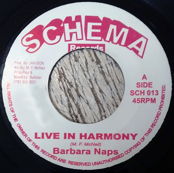 descargar álbum Barbara Naps Trevor Dixon - Live In Harmony Love Guarantee