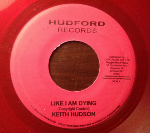 Keith Hudson – Like I'm Dying (2018, Vinyl) - Discogs