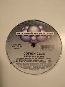 Cotton Club - Sleepless Nights album cover