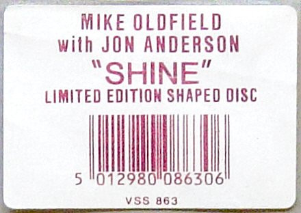 last ned album Mike Oldfield With Jon Anderson - Shine