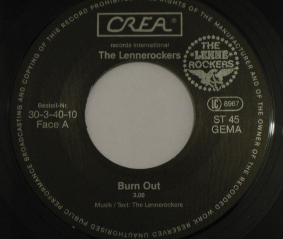 lataa albumi The Lennerockers - Burn Out