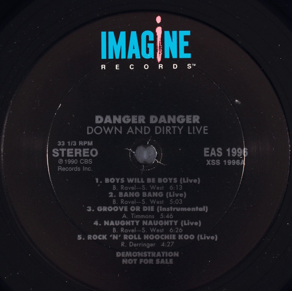 Danger Danger – Down And Dirty Live! (1990, CD) - Discogs