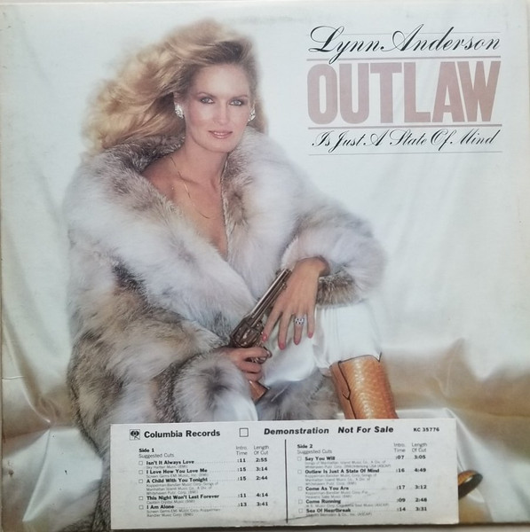 Lynn Anderson – Outlaw Is Just A State Of Mind (1979, Vinyl) - Discogs