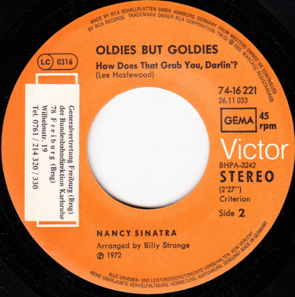 last ned album Nancy Sinatra - These Boots Are Made For Walkin How Does That Grab You Darlin