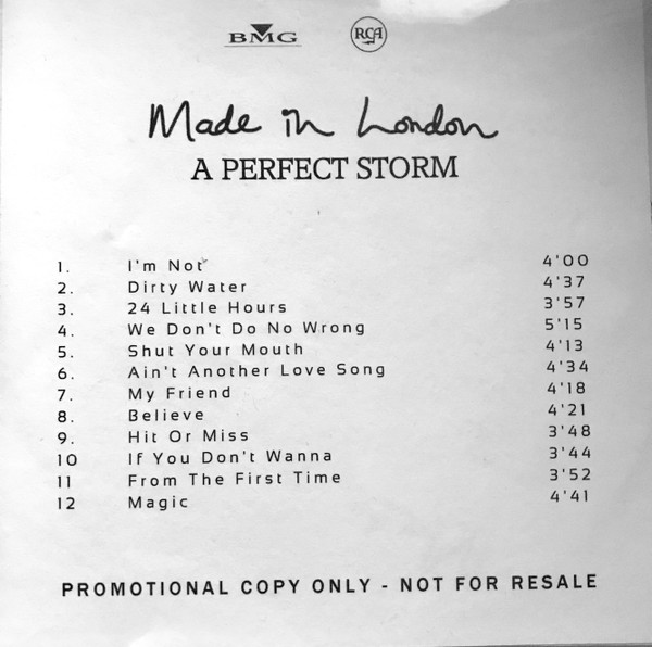 descargar álbum Made In London - A Perfect Storm