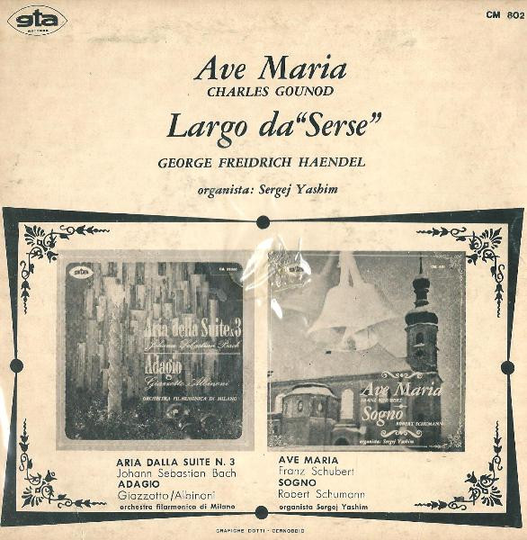 lataa albumi Sergej Yashim - Ave Maria Largo Da Serse