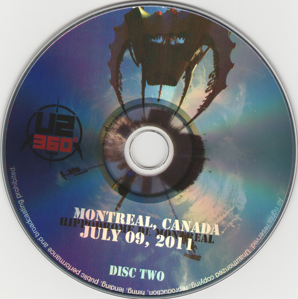 ladda ner album U2 - Hippodrome Montreal Live Montreal Canada
