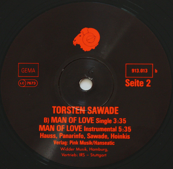 descargar álbum Torsten Sawade - Man Of Love