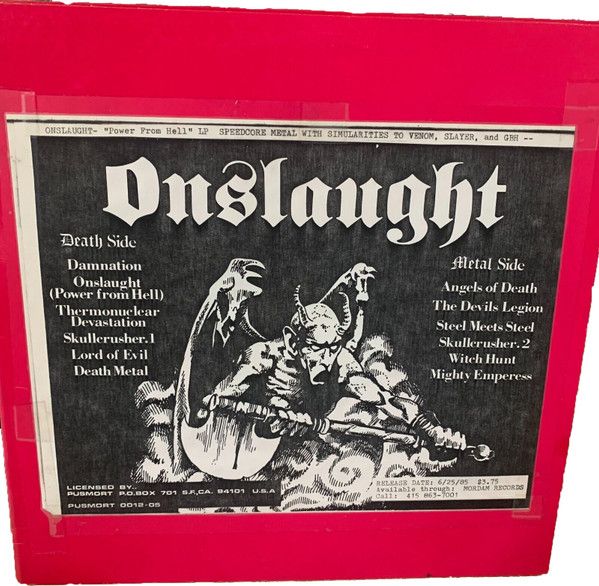 Onslaught – Power From Hell u003d パワー・フロム・ヘル (2024