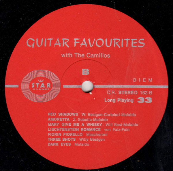 descargar álbum The Camillos - Guitar Favourites With The Camillos