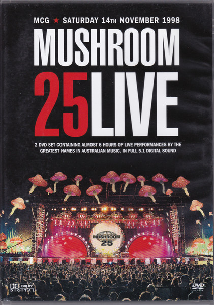 Mushroom 25 Live 2004 DVD Discogs