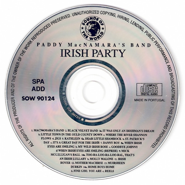 descargar álbum Paddy MacNamara's Band - Irish Party