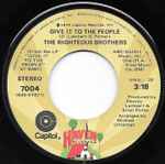 Cover of Give It To The People, 1974, Vinyl