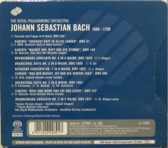 baixar álbum The Royal Philharmonic Orchestra, Bach - Bach