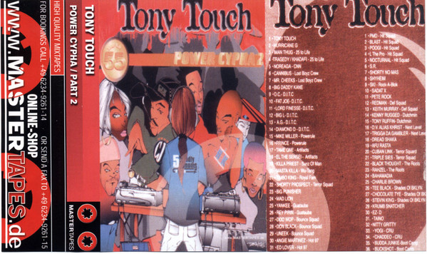 Tony Touch - #55 - Power Cypha 2 | Releases | Discogs
