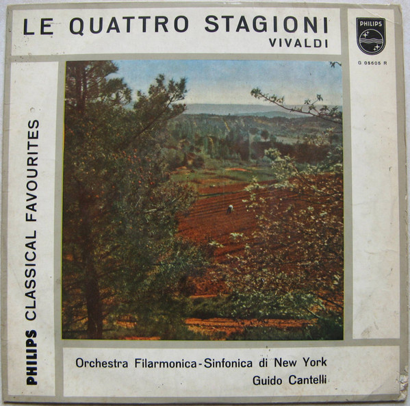 baixar álbum Vivaldi Guido Cantelli, The New York Philharmonic Orchestra, John Corigliano - Le Quattro Stagioni Da Il Cimento Dellarmonia E DellInvenzione Op 8