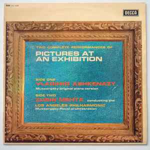 Modest Mussorgsky - Two Complete Performances Of Pictures At An Exhibition album cover