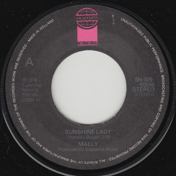 ladda ner album Mally - Sunshine Lady