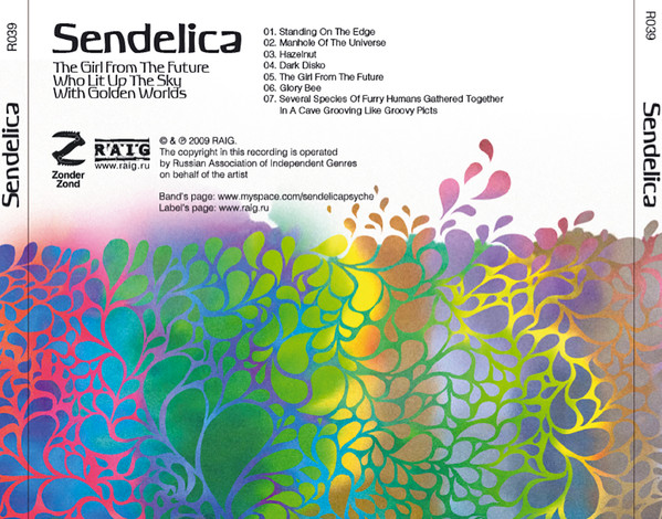 descargar álbum Sendelica - The Girl From The Future Who Lit Up The Sky With Golden Worlds