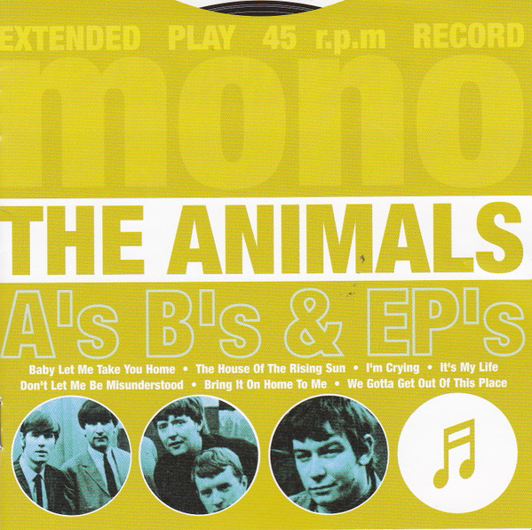 The Animals – A's B's & EP's (CD) - Discogs