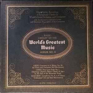 Basic Library Of The World's Greatest Music - Album No. 8 - Grieg, Schubert