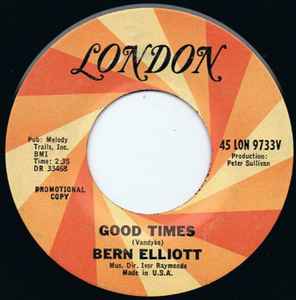 Bern Elliott - Guess Who / Good Times album cover
