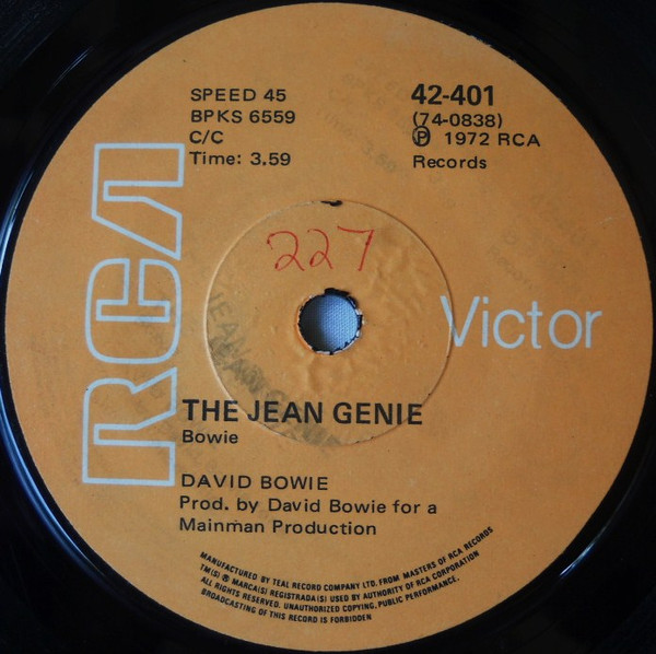 Gene Genie (original disco mix)