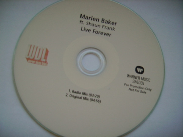 baixar álbum Marien Baker Ft Shaun Frank - Live Forever