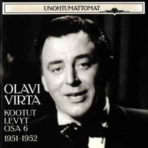 Olavi Virta - Kootut Levyt Osa 6 – 1951-1952 album cover