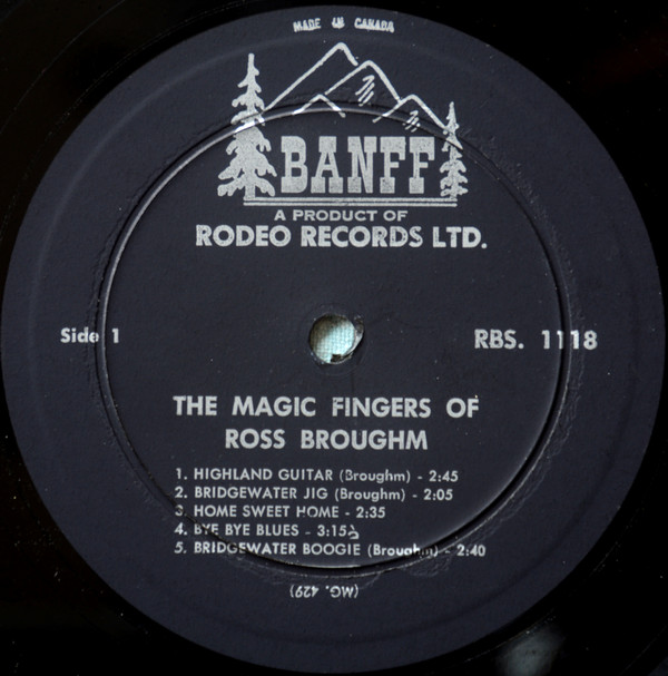 Album herunterladen Ross Broughm - The Magic Fingers Of Ross Broughm