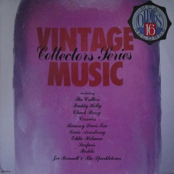 Vintage Music Original Classic Oldies From The 1950s And 1960s Volume Sixteen 1987 Vinyl