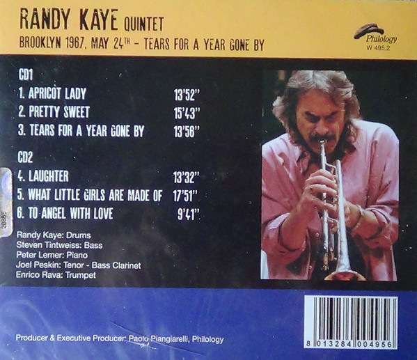descargar álbum Randy Kaye Quintet Feat Enrico Rava - Brooklyn 1967 May 24th Tears For A Year Gone By