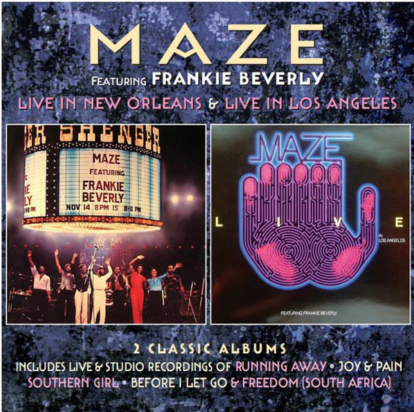 レーベル 希少 2CD MAZE Live In New Orleans LXDnZ-m71724007325