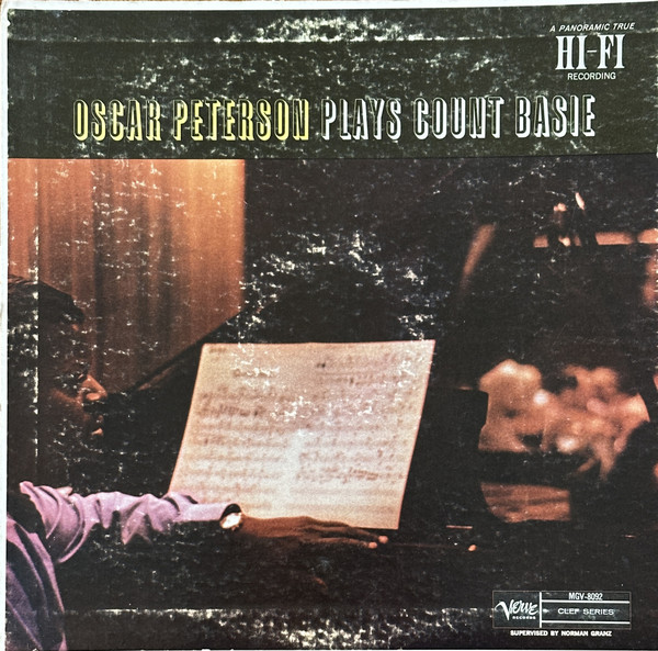 Oscar Peterson – Oscar Peterson Plays Count Basie (1956, Vinyl