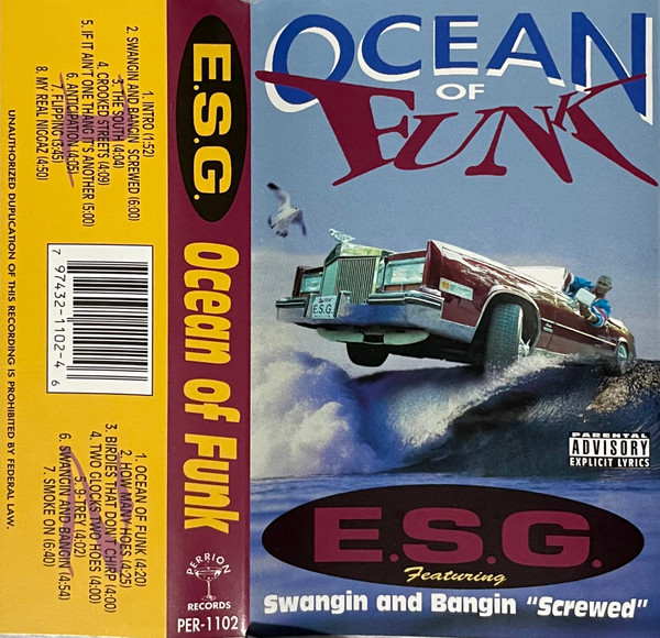 ビッグ割引 E.S.G. and - Tracklist OCEAN Discogs OF FUNK Ocean LP 