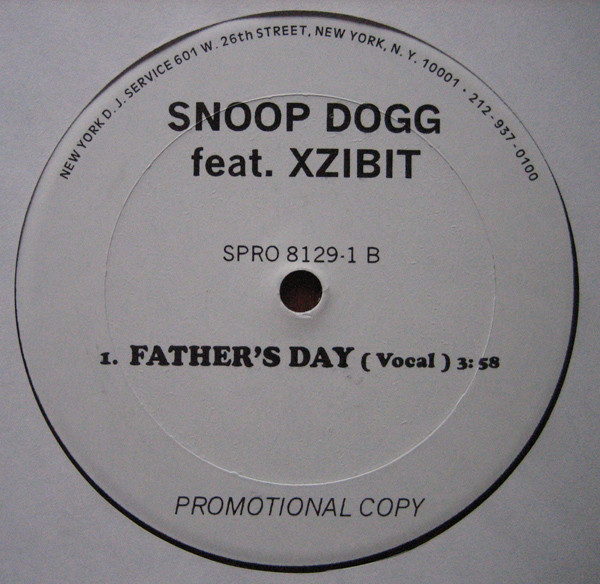Snoop Dogg Featuring Xzibit – B Please / Father's Day (1999, Vinyl ...