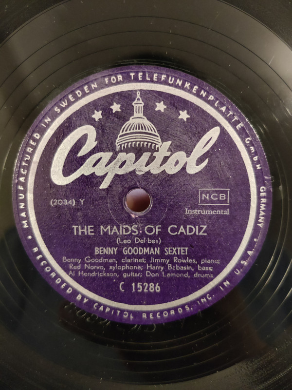 lataa albumi Benny Goodman Sextet - The Maids Of Cadiz The Varsity Drag
