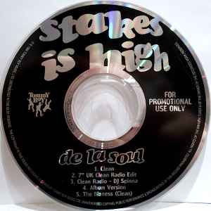 De La Soul – Stakes Is High (1996, CD) - Discogs