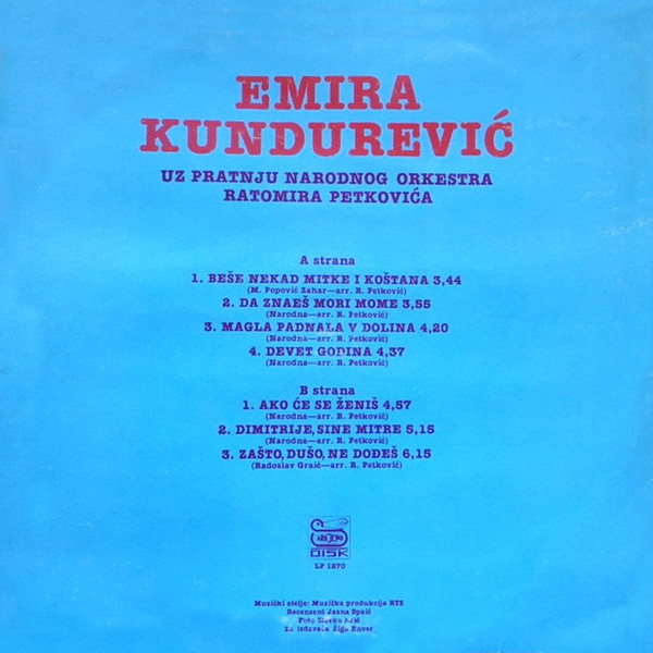 télécharger l'album Emira Kundurević - Emira Kundurević