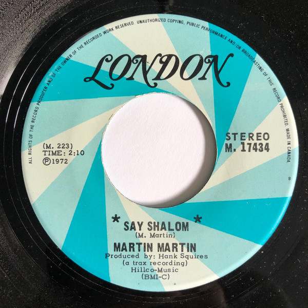 ladda ner album Martin Martin - Say Shalom Looking For A Change Of Heart