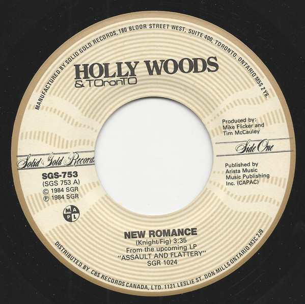 télécharger l'album Holly Woods & Toronto - New Romance