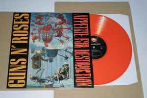 Guns N' Roses – Appetite For Destruction (2007, Orange, Vinyl 