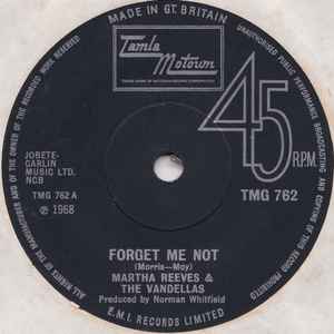Martha Reeves & The Vandellas - Forget Me Not
